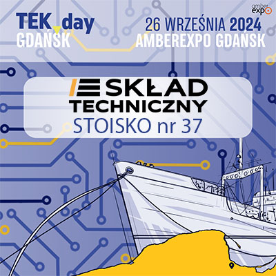 Skład Techniczny na TEK.day w Gdańsku! Stoisko nr:37